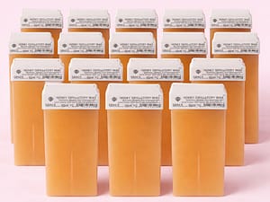 Box of 24 Grace Organic Honey Depilatory Roll-On Wax 100ml