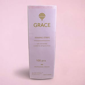 Grace Waxing Strips Pink 100 pieces