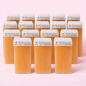 Box of 24 Grace Organic Honey Depilatory Roll-On Wax 100ml